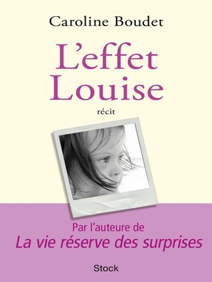 cover image of L'effet Louise